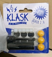 KLASK w/ Extra V 2.0 Accessory Set Epic Magnetic Battle Party Board Game Hockey