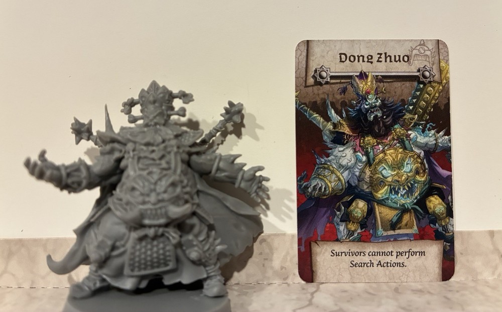 Zombicide White Death Kickstarter Exclusive Abomination Dong Zhuo