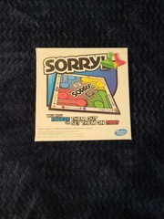 Sorry Board Game – 2013 W/Fire & Ice Power Ups – Hasbro – USA – A5065