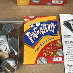 Pacardy Cards And Dice Game 2-6 Players Ages 8+ Patch Products 2005 Complete