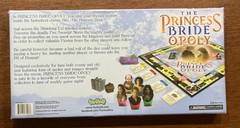 The Princess Bride Opoly Board Game Toy Vault 2014 Monopoly Complete