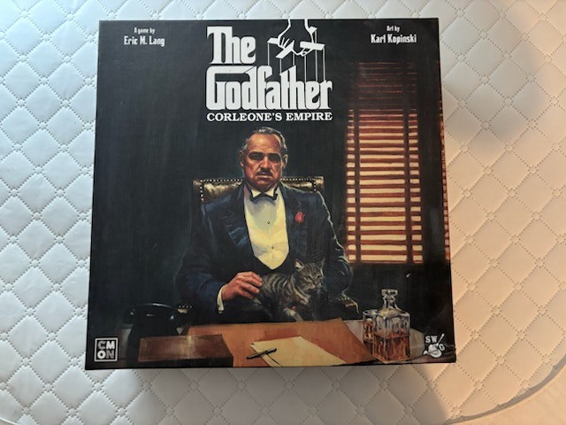 The Godfather : Corleone’s Empire Board Game Used (Complete)