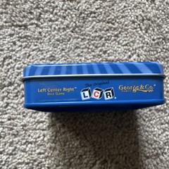 George and Company LCR Left Center Right Dice Game Tin Luck 5+ 3+ Complete
