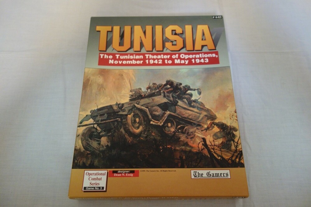 The Gamers Wargame Tunisia 3.0 Operational Combat Series Military COMPLETE