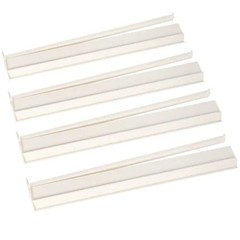 4PCS Mahjong Racks with Pushers White, American Mahjong All-in-one Tile Rack