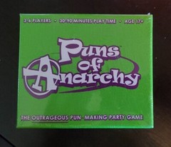 Puns of Anarchy – The Outrageous Pun-Making Party Game NEW SEALED