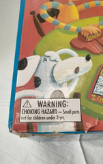 Zingo! Bingo with a Zing Thinkfun ages 4+ 2-6 plyrs ’09 complete box has damage
