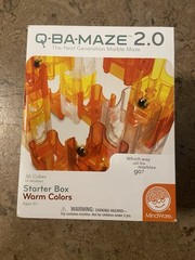 Q-BA-MAZE 2.0 Starter Box Warm Colors Mind Ware Marble Maze STEM
