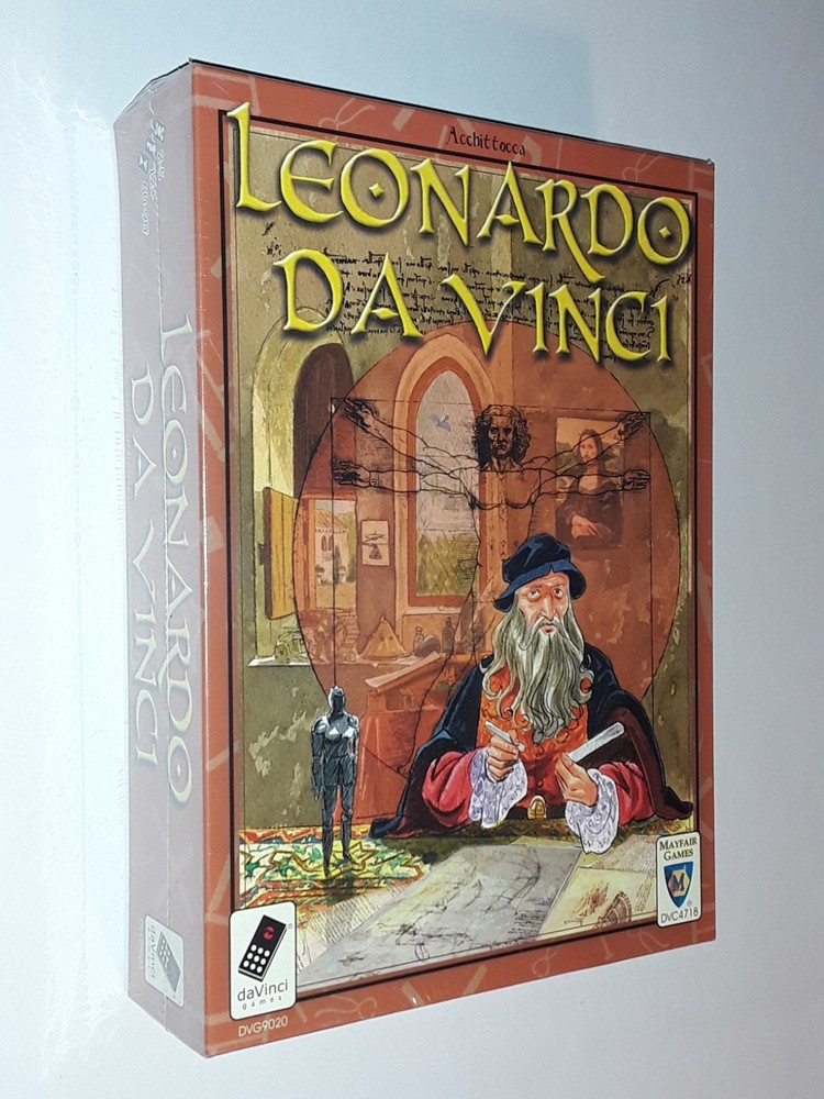 Leonardo da Vinci SW Rennaisance inventor board game Mayfair