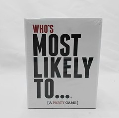 Who’s Most Likely to… A Party Game  2014 Card Game New In Box Still Sealed
