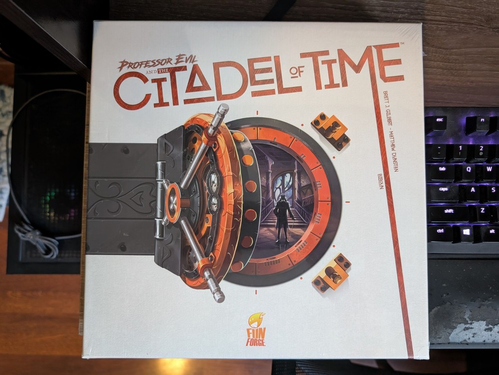 Professor Evil and The Citadel of Time (Funforge, 2017) Brand New NiB – Sealed