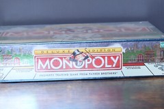 Monopoly Deluxe Edition – (Parker Brothers 1998) -(New/Sealed)