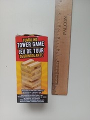 Tumbling Tower Game New Toy Mini Small ~4.5″ 36-Blocks Travel Free Shipping