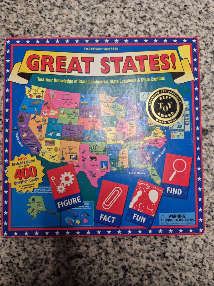 Great States Board Game
