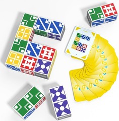 Family Matching Game for Kids & Adults, Block Puzzle Board Games for Boys & Girl