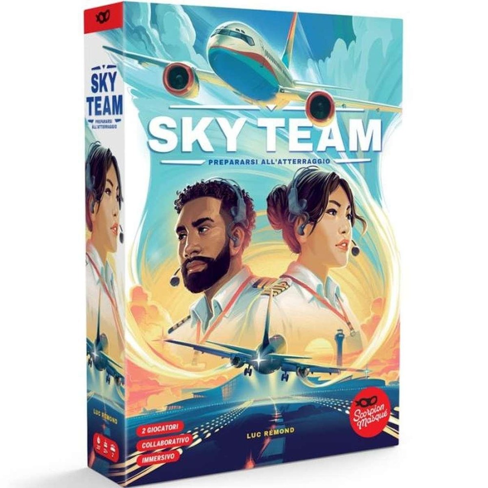 Sky Team – Board Game Collaborators 2 Players Asmodee ITA
