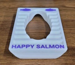 Happy Salmon – 3d printed box insert – ANY COLOR – Exploding Kittens- 3-8players
