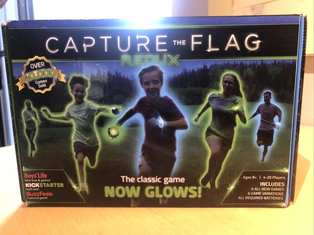 Capture The Flag Redux: The Original Glow-in-The-Dark Outdoor Game