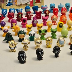 LOT OF 71 Gogo’s Crazy Bones Series 2 3 4 Advanced Gold Limited Edition Clear