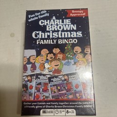 Charlie Brown Christmas Family Bingo Peanuts 2-18 player 8+ Years Family Fun