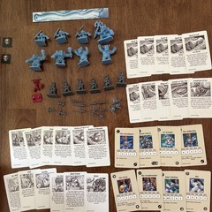 1992 Milton Bradley HeroQuest Barbarian Quest Pack, Near Complete W/Box + Extras