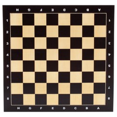 21×21″ Maple Inlaid Wood Chess Board with 57mm Square. Pro Flat Chess Game Board