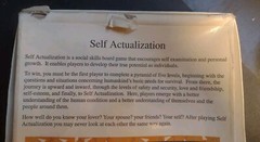 Self Actualization Board Game 1990