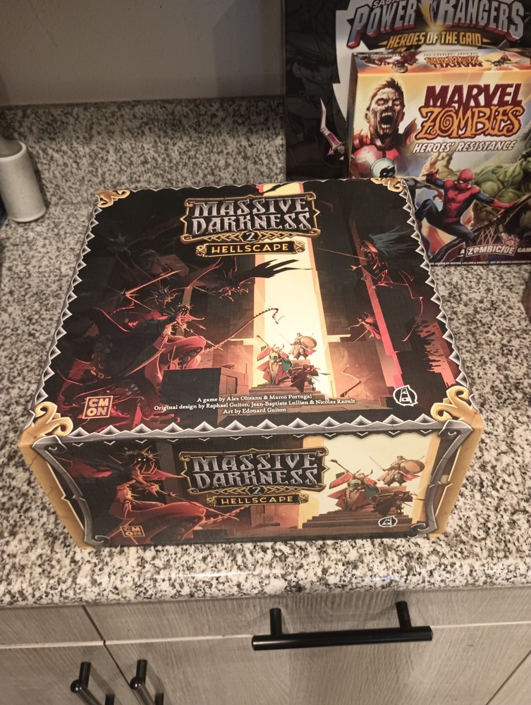 Massive Darkness 2 Hellscape Board Game – 91730, New – Open Box