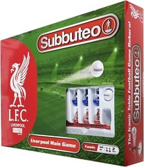 SUBBUTEO Liverpool Table Football Pitch Game Team Edition Main Game