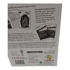 New What The Film Game, 3 to 8 Players, Ages 12 and Up 30 To 60 Minutes To Play