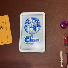 Clue Classic Detective Board Game 1986 Parker Brothers Complete 0045
