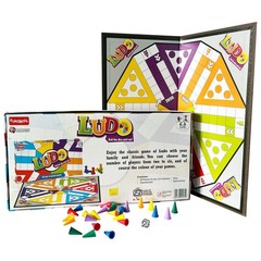 Livevie Ludo 2018 Classic Strategy Game Board for Kids & Family, Unique 6-Player