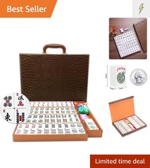 Elegant American Mahjong Game Set with 166 Tiles – Perfect for Easy Travel