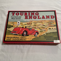 Touring England – Family Board Game by Retro Range Toys and Games 2007 Complete
