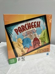 New Sealed 2009 Hasbro Parcheesi Classic Game of India Animal Pawns Board Game