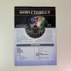 Gaia Project Board Game w/Folded Space Insert & Sleeved Cards COMPLETE
