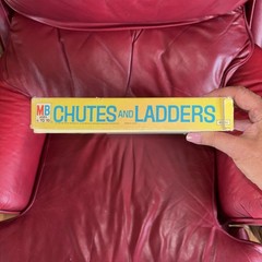 Vintage 1972 Milton Bradley Chutes And Ladders Board Game Complete