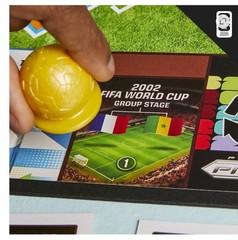 Monopoly Panini Prizm FIFA World Cup Board Game Includes 1 Starter & 2 Prizm Pk