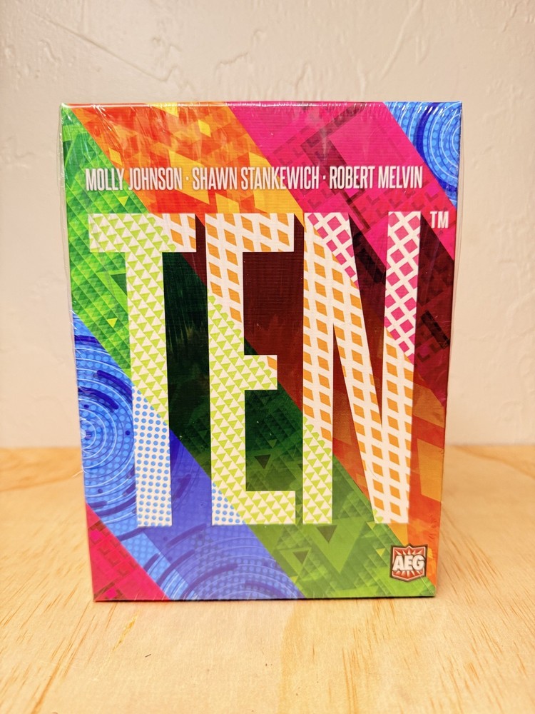 TEN Family Card Game AEG Alderac Entertainment Group 10+ 1-5 Players New Sealed