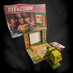 Vintage Kenner See-Action Football Game 1973 Original Box COMPLETE EUC *READ