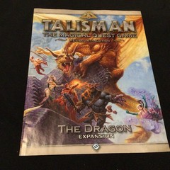 FFG Talisman Rev 4th Edition Game THE DRAGON Expansion 100% Complete w box