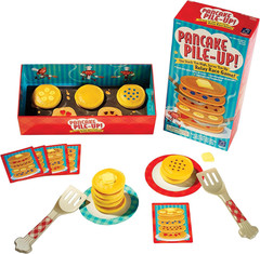 Educational Insights Pancake Pile-Up – Sequence Relay Game for Kids, Matching an