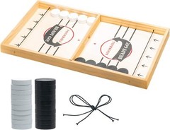 Desktop Winner PK Game Board Fast Sling Puck Game Paced Family Toys Child Gift