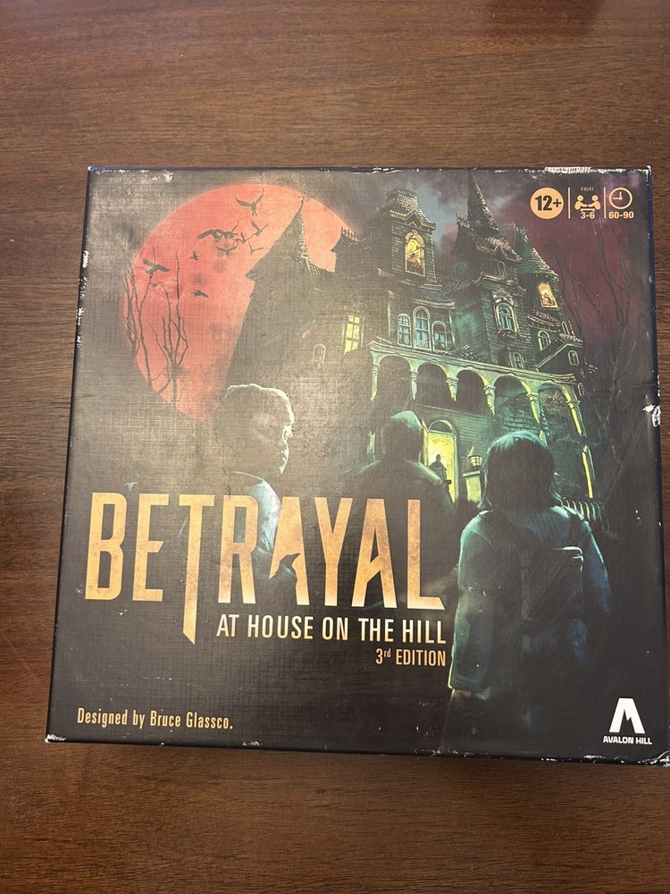 Betrayal At House On The Hill 3rd Edition Board Game Hasbro