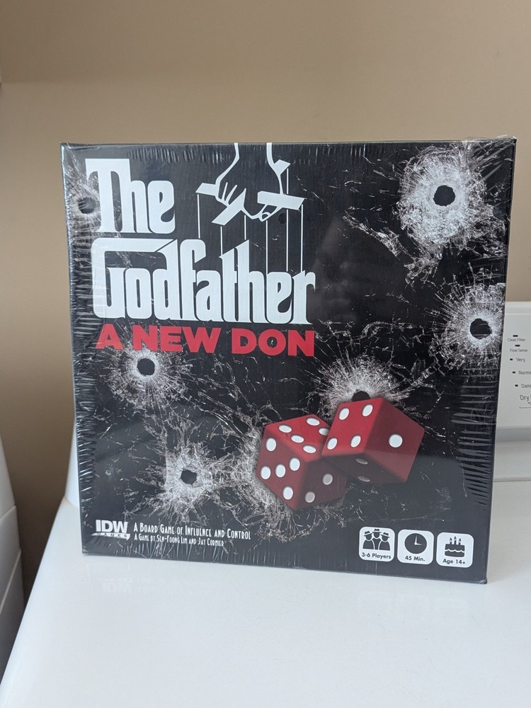 The Godfather A New Don Board Game NEW SEALED 3-6 Players – Free Ship!