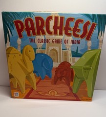 Parcheesi The Classic Game of India MB Hasbro 2001 – Rare – Complete