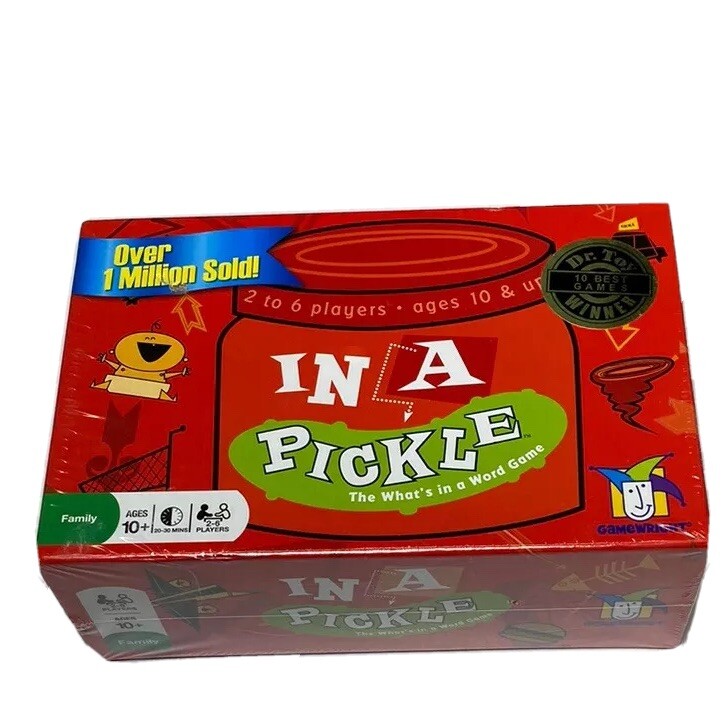 In A Pickle Creative Thinking Family Word Game Gamewright Ages 10+