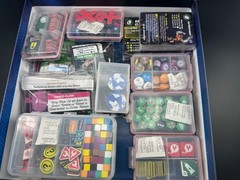 Ion Stationfall Board Game Collection with Standees Miniatures Mat BGG Promo