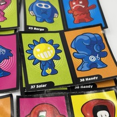 Amazing Graphics Stickers – European Turkey release Urban Toys Gogos Crazy Bones