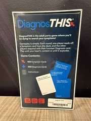 *BRAND NEW IN SHRINK WRAP, FREE US SHIPPING* DiagnosTHIS tabletop game